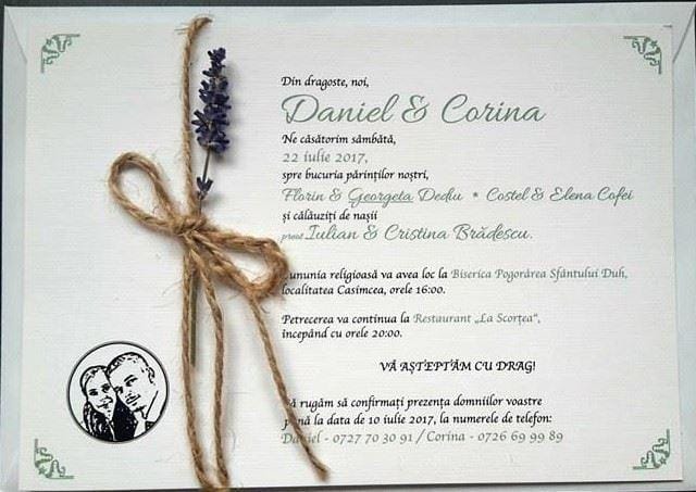 invitatii deosebite la comanda constanta romania